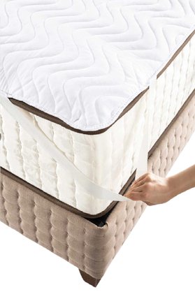 Altın Karma Kapitoneli Sıvı Geçirmez 160X200 Çift Kişilik Köşe Lastikli Yatak Koruyucu Alez