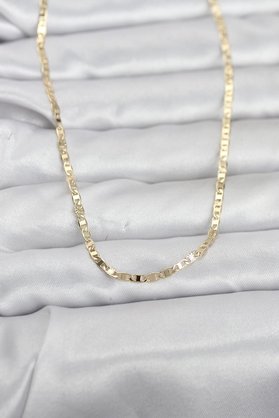 Evimdeyokyok Cm 14K Gold Renk Zincir Model 60 Cm Kadın Kolye Tj-Bko10970
