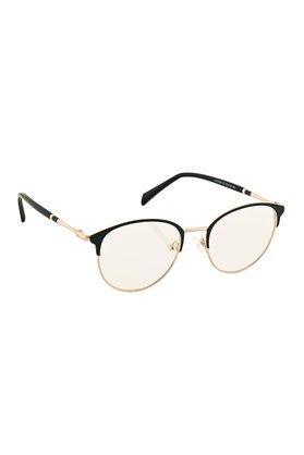 Zarex Milano Optik Cam Takılabilen Yeşil ve Gold Detaylı Metal Gözlük Çerçevesi | Unisex | İnce ve Zarif