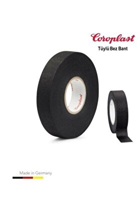 Evi̇mdeyokyok Coroplast 10 Adet Bez Bant Tüylü Yanmaz Kumaş Kablo Sarma Bantı 19Mm 15Mt