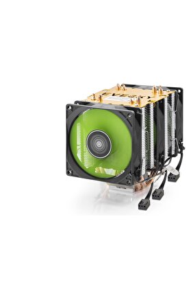 Evimdeyokyok Cpu Işlemci Kule Tipi Soğutucu 600 Serisi Üç Fanlı 6 Bakır Borulu Nd2605