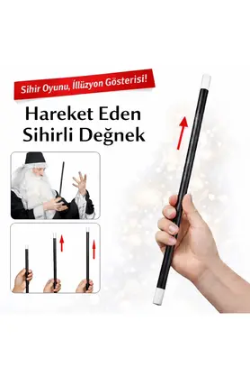 Evi̇mdeyokyok Hareket Eden Si̇hi̇rli̇ Değnek Çubuk 24 Cm