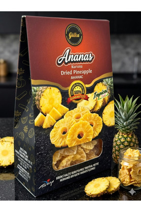 Gülka 1.Kalite Ananas Kurusu 100 Gr