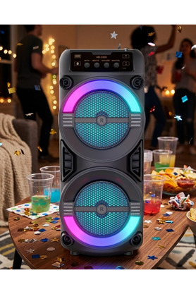 Marsilyan Led Işıklı Kablosuz Bluetooth Hoparlör Usb Tf Kart Destekli - Lisinya