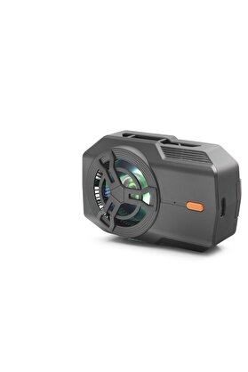 Evi̇mdeyokyok Telefon Soğutucu Fan Bataryalı Led - Si̇yah Hdx4394