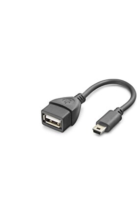 Evi̇mdeyokyok Mi̇ni̇ Usb To Usb Otg Kablo - Si̇yah Hn4591