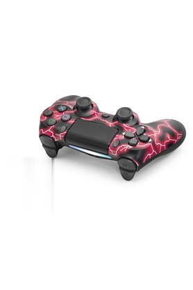 Evi̇mdeyokyok Gamepad Ps4 Uyumlu - Kırmızı Si̇yah Nd400P