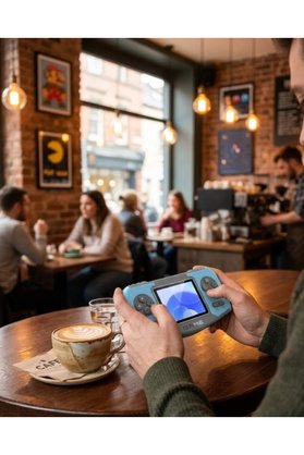 Ethab Giyim Taşınabilir Game Console Dahili Oyunlu Tv Bağlantılı Şarjlı Retro Oyun Konsol - Glst8319-105