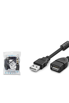 Evi̇mdeyokyok Usb Uzatma Kablosu 5 M - Si̇yah Hdx7521