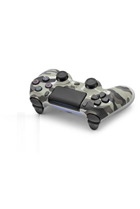 Evi̇mdeyokyok Gamepad Ps4 Uyumlu - Gri̇ Kamuflaj Nd400N
