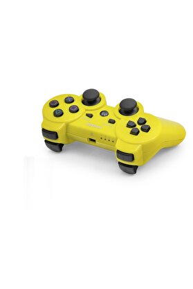 Evi̇mdeyokyok Gamepad Ps3 Uyumlu - Sarı Nd600H