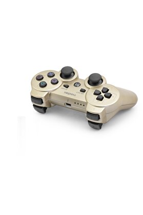 Evi̇mdeyokyok Gamepad Ps3 Uyumlu - Altın Nd600J