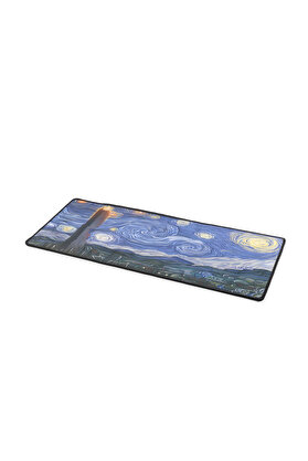 Evi̇mdeyokyok Mouse Pad 300 X 700 Mm - Van Gogh Zr913