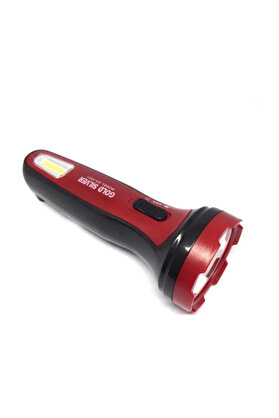 Evi̇mdeyokyok Gold Sılver Gs-4531 3 Watt+1 Watt Cob Led Li̇ Şarjlı El Feneri̇