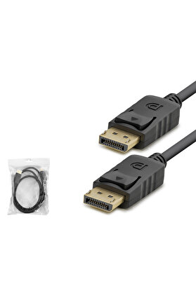 Evimdeyokyok Displayport Kablo 8K 60 Hz 1.8 M - Siyah Hdx7860