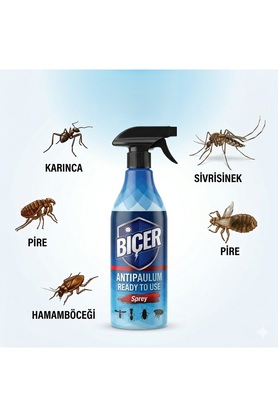 Avcı Haşere Öldürücü Biçer Antipaulum Sprey 500 Ml "Karınca , Sivrisinek , Hamamböceği )
