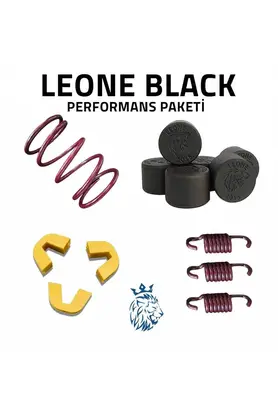 Leone Rks Ltr 125Cc Black Edi̇ti̇on Paketi̇ - 1500 Rpm - 9,5 Gram