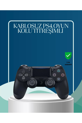 Aletools Kablosuz Ps4 Oyun Kolu Çift Motor Titreşimli Uzun Bataryalı - Teolsa7638-8640