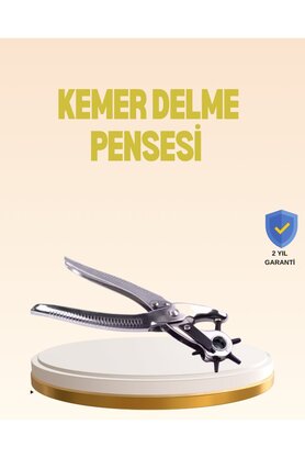 Ethab Giyim Profesyonel Deri Delme Pensesi Döner Başlıklı Kemer Delici 6 Fonksiyonlu - Glst8130-8238