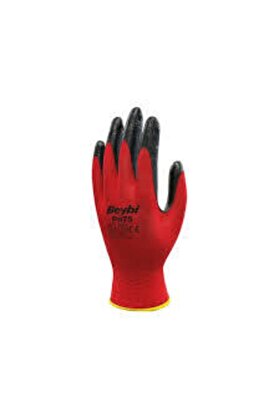 Beybi Baybi Zebra Nitril Kaplama Eldiven 12 Adet (6 ÇİFT)