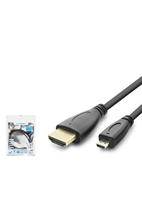 Evimdeyokyok Hdmi To Micro Hdmi Kablo 1.5 M - Siyah Hdx2007
