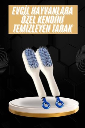 Ethab Giyim Kolay Temizlenen Fırçası Evcil Hayvanlara Özel Tüy Temizleme - Glst8986-8538