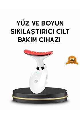 Ethab Giyim Boyun Ve Gıdı Toparlayıcı Ems Cilt Sıkılaştırıcı 7000 Titreşim Isı Terap - Glst7552-179