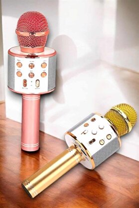 Ethab Giyim Kablosuz Bluetooth Karaoke Mikrofon Usb Ve Aux Girişli Yüksek Ses Kalitesi - Glst6413-1596