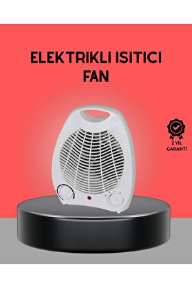 Ethab Giyim Mini Elektrikli Isıtıcı 2000W – Termostatlı Fanlı Isıtma Taşınabilir Tasar - Glst1546-227