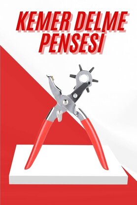 Ethab Giyim Kemer Delme Pensesi 6 Farklı Boyutta Kemer Delici Ev Deri Kemer - Glst4726-4106