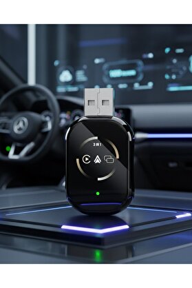 Ethab Giyim Kablosuz Carplay Ve Android Auto Adaptörü Tak Çalıştır Kullanım - Glst4769-7491