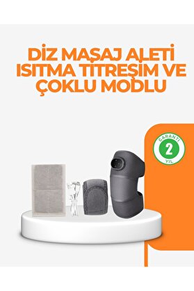 Geneloem Ntc Isı Kontrollü Diz Masaj Aleti Titreşim Ve Isı Terapisi - Korbx6470-9362