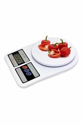 Ethab Giyim Mutfak Tartısı Dijital Göstergeli Hassas Tartı 10 Kg Kapasiteli - Glst1398-3316