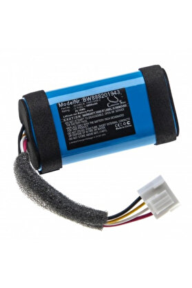 Evi̇mdeyokyok Sertec Jbl Fli̇p 5 Uyumlu 3.7V 6800 Mah Soketli̇ Batarya