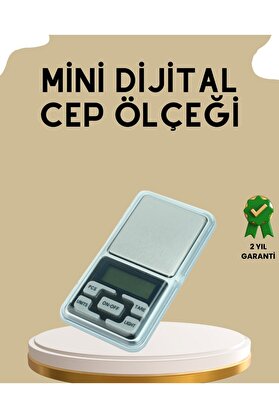 Ethab Giyim Kapaklı Dijital Cep Terazisi Hassasiyet 300 Gr - Glst2960-1567