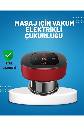 Ethab Giyim Elektrikli Vakumlu Çukurluk Masaj Aleti Isıtmalı Ve Kırmızı Işıklı Terapi S - Glst6882-374