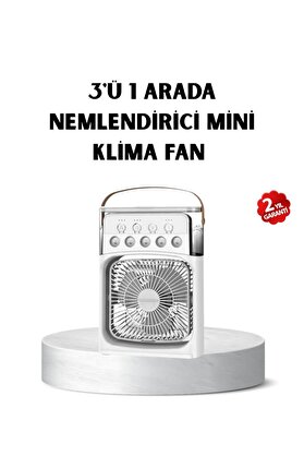Ethab Giyim Usb Bağlantılı Taşınabilir Mini Klima Fan 500Ml Su Hazneli Ve Sessiz Çalışma - Glst8648-549