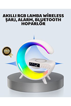 Ethab Giyim Başucu İçin Tasarlanmış Kablosuz Şarjlı Gece Lambası Ve Bluetooth Ses Sistem - Glst2796-314