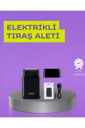 Lizbon Center Kart Tasarımlı Şarjlı Tıraş Makinesi | 2 Başlıklı Hassas Kesim - Cxlsvn2439-3032