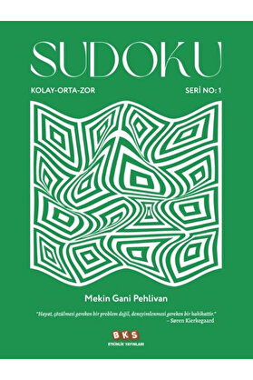 BKS ETKİNLİK YAYINLARI Cep Sudoku 1 / Mekin Gani Pehlivan / / 9786259321547
