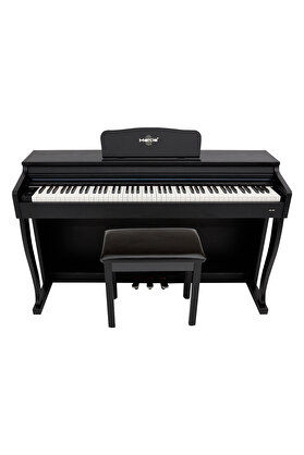 Marcia Mk-900 Bk Dijital Konsol Piyano (Tuş Hassasiyetli, 88 Tuşlu, Kapaklı) - Kulaklık Ve Tabure Hediyeli