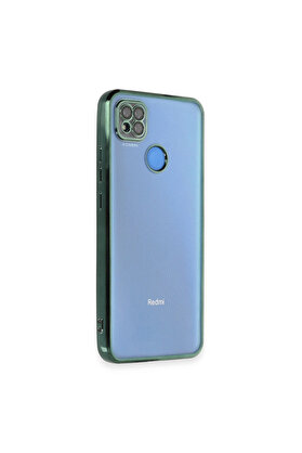 Evi̇mdeyokyok Xi̇aomi̇ Redmi̇ 9C Kılıf Razer Lensli̇ Si̇li̇kon - Yeşi̇l