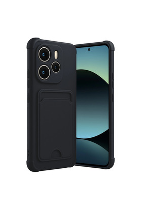 Evimdeyokyok Xiaomi Redmi Note 14 4G Kelvin Kartvizitli Silikon - Siyah