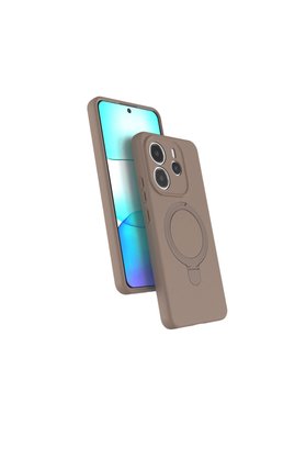Evimdeyokyok Xiaomi Redmi Note 14 4G Regal Magsafe Standlı Kapak - Çöl Titanyum