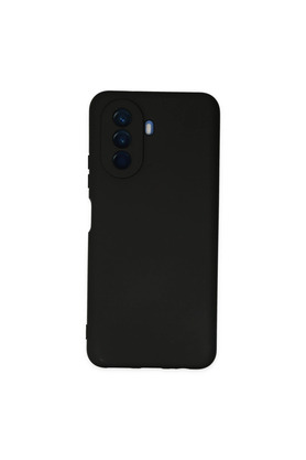 Evimdeyokyok Huawei Nova Y70 Kılıf Nano İçi Kadife Silikon - Siyah