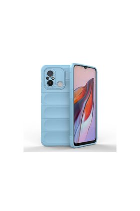 Evimdeyokyok Xiaomi Redmi 12C Kılıf Optimum Silikon - Sky Blue