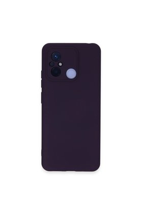 Evimdeyokyok Xiaomi Redmi 12C Kılıf Nano İçi Kadife Silikon - Mor