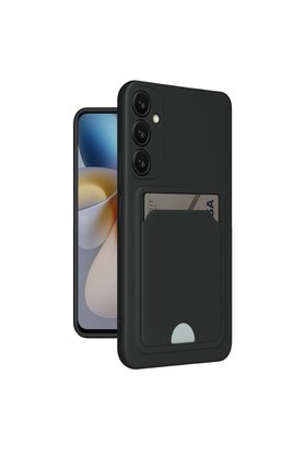 Evimdeyokyok Samsung Galaxy M15 Kelvin Kartvizitli Silikon - Siyah