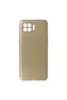 Evimdeyokyok Oppo Reno 4 Lite Kılıf First Silikon - Gold
