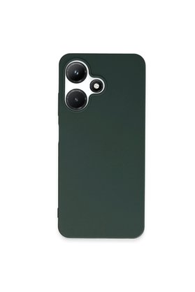 Evimdeyokyok İnfinix Hot 30İ Kılıf First Silikon - Koyu Yeşil